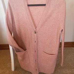 Pink Madewell Cardigan